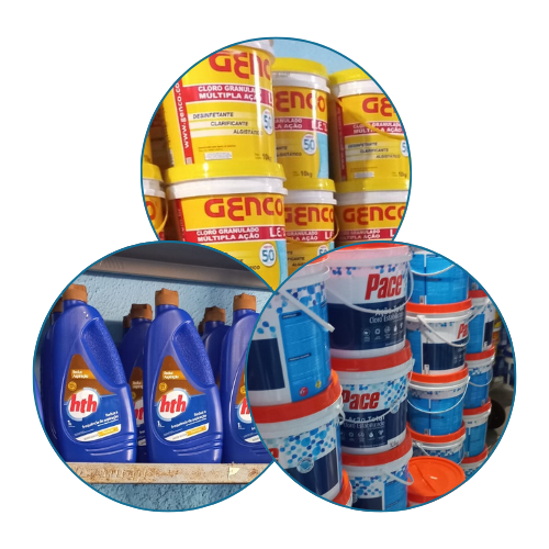 produtos para piscina