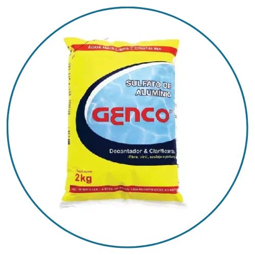 sulfato de aluminio para piscina