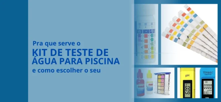 Kit de teste de água