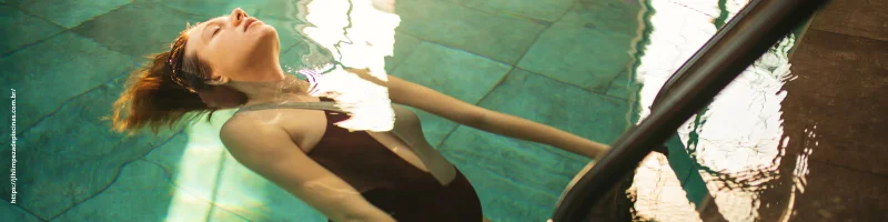 cuidados que a gestante deve ter ao entrar na piscina