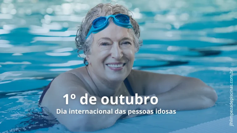Piscinas e o Dia do Idoso 1 de outubro