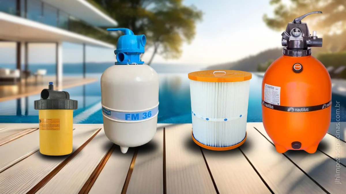 Filtro para Piscina Conheça 2 tipos e os cuidados necessários