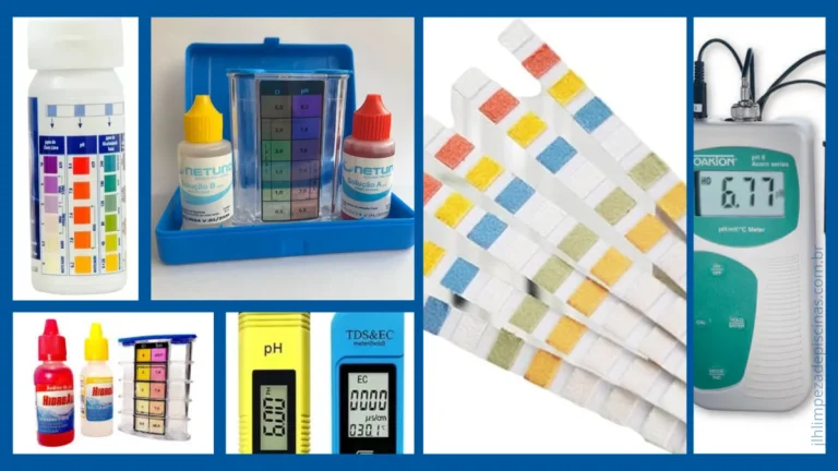 Kit de teste de água de piscina rio de janeiro