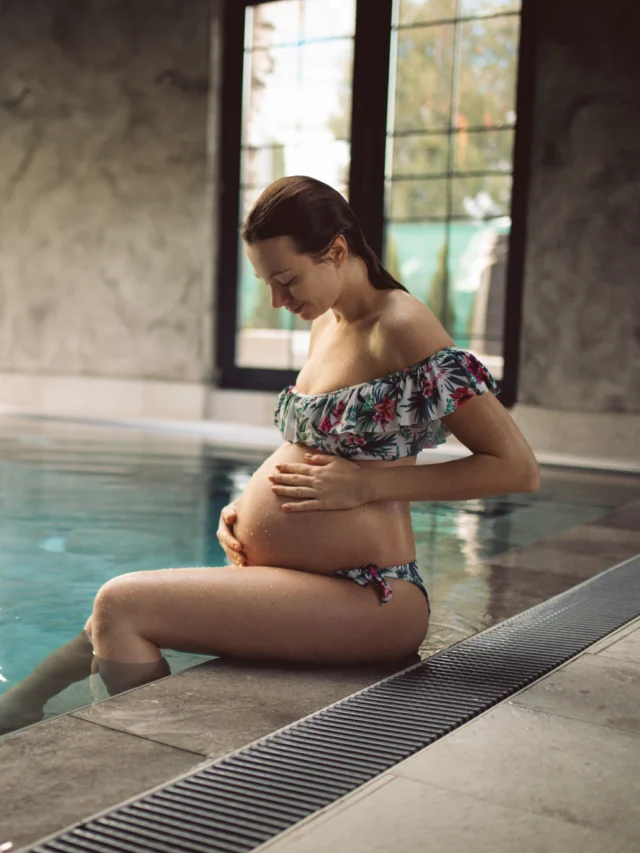 gestante pode entrar na piscina
