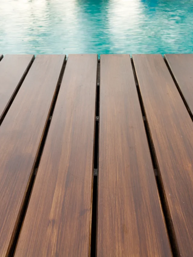 capa como limpar deck de madeira